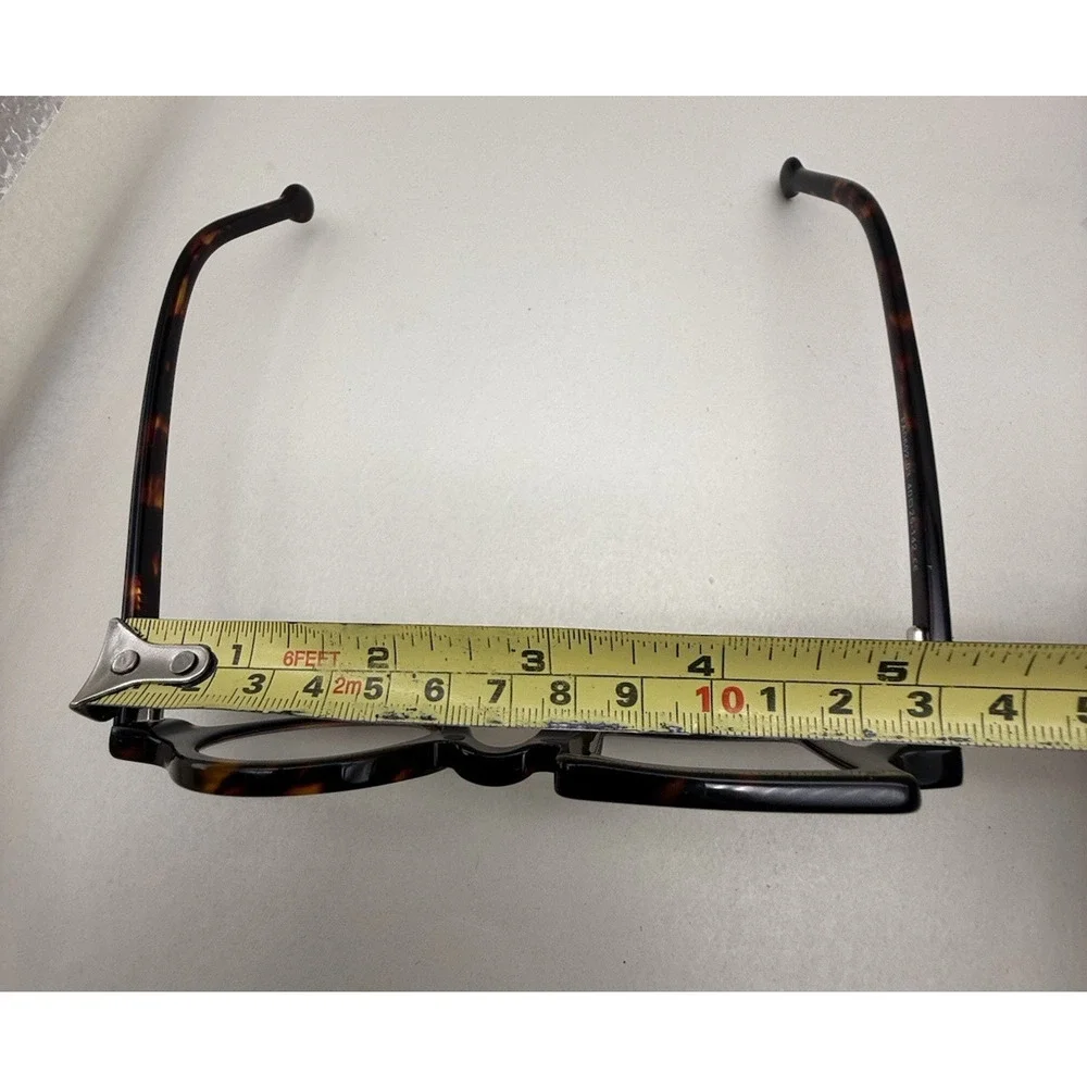 Square Round Paola Tortoise Reading Glasses Flexible Hinge Comfort UNUSED *READ - Picture 11 of 11